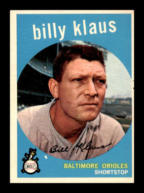 1959 Topps Billy Klaus 