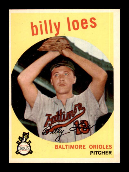 1959 Topps Billy Loes 