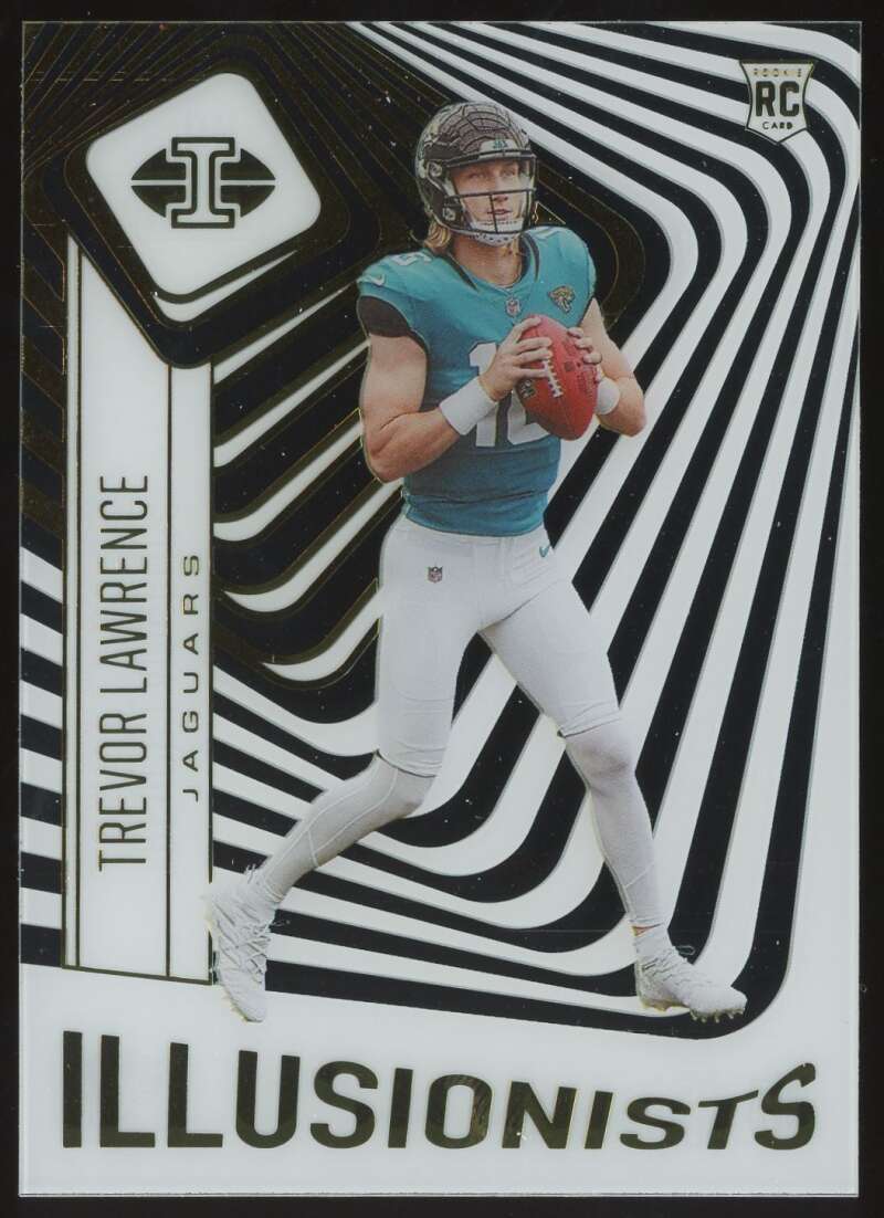 Load image into Gallery viewer, 2021 Panini Illusions Illusionists Trevor Lawrence #ILL-10 Rookie RC Jacksonville Jaguars  Image 1
