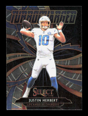 2020 Panini Select Turbocharged Justin Herbert 