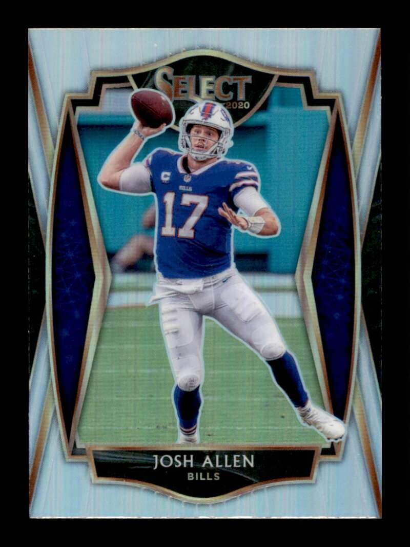 Load image into Gallery viewer, 2020 Panini Select Silver Prizm Josh Allen #121 Buffalo Bills  Image 1
