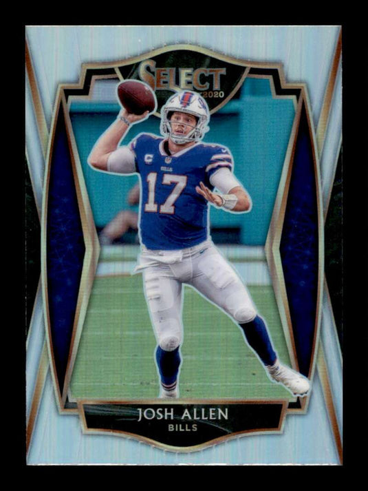 2020 Panini Select Silver Prizm Josh Allen