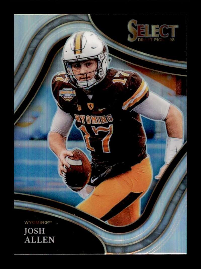 Load image into Gallery viewer, 2022 Panini Select Draft Silver Prizm Josh Allen #169 Wyoming Cowboys  Image 1
