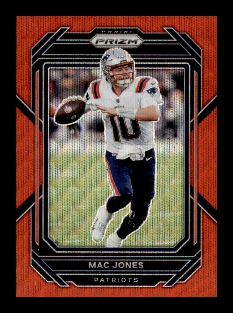 Load image into Gallery viewer, 2022 Panini Prizm Red Wave Prizm Mac Jones #197 SP /149 New England Patriots  Image 1
