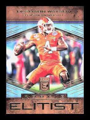 2017 Donruss Elite Rookie Elitist Deshaun Watson 