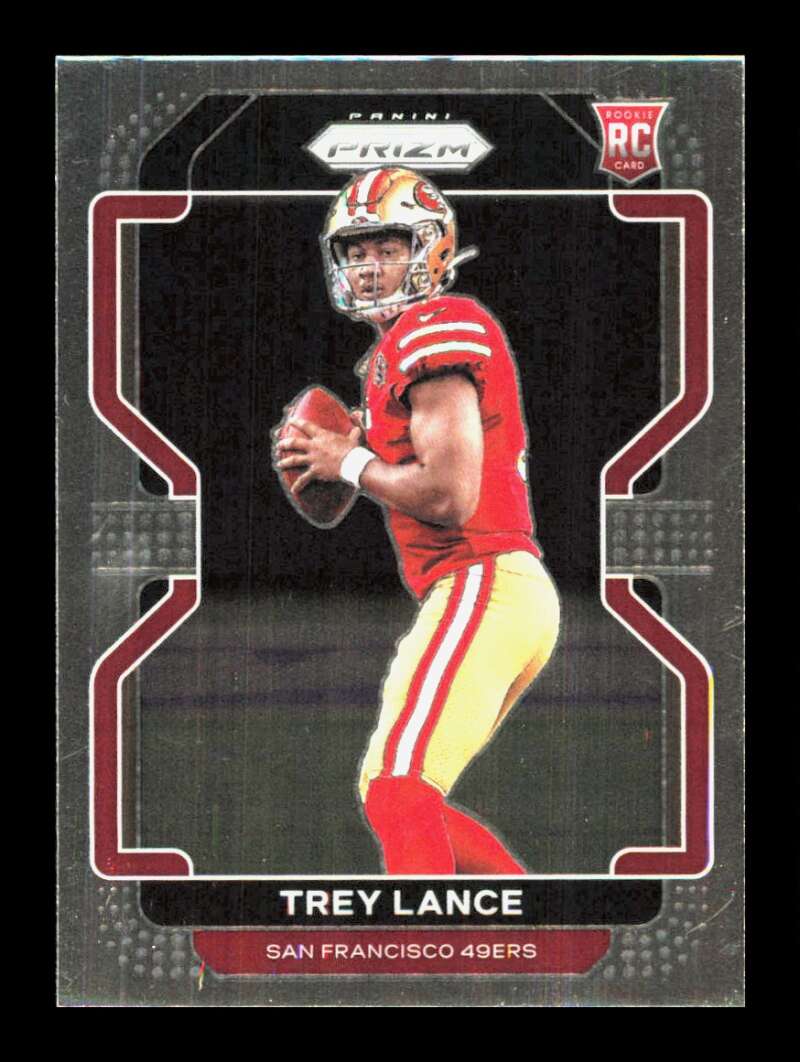 Load image into Gallery viewer, 2021 Panini Prizm Trey Lance #333 Rookie RC San Francisco 49ers  Image 1
