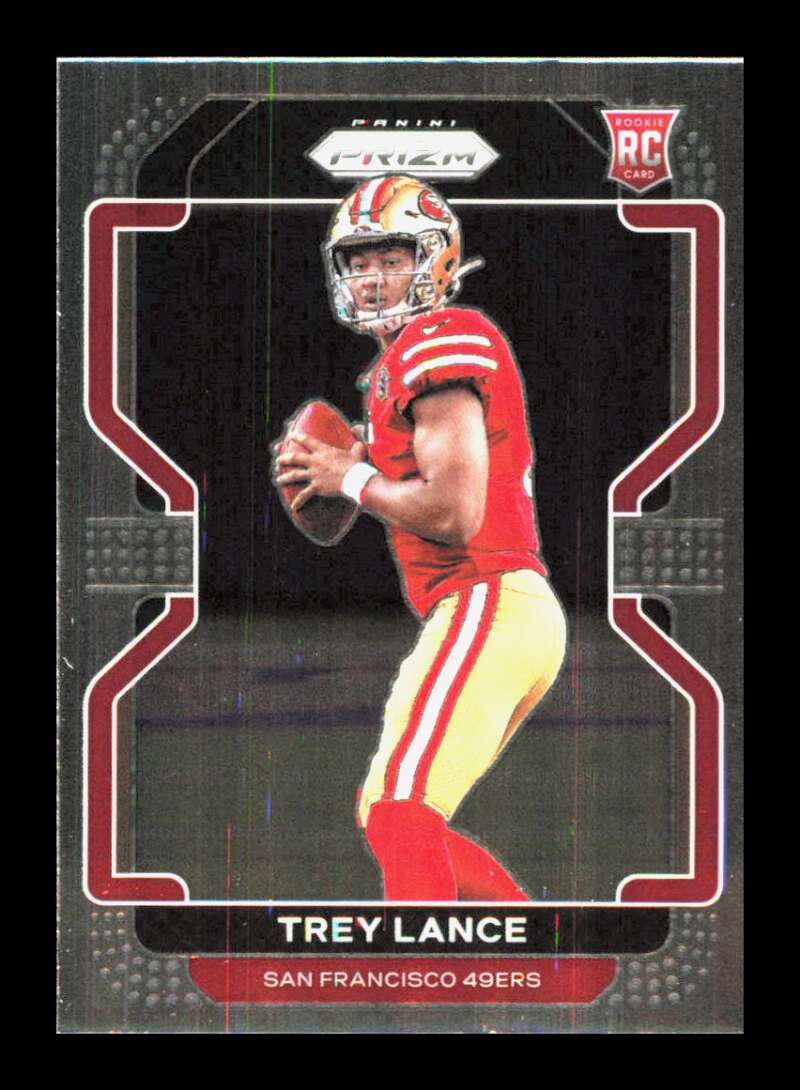 Load image into Gallery viewer, 2021 Panini Prizm Trey Lance #333 Rookie RC San Francisco 49ers  Image 1
