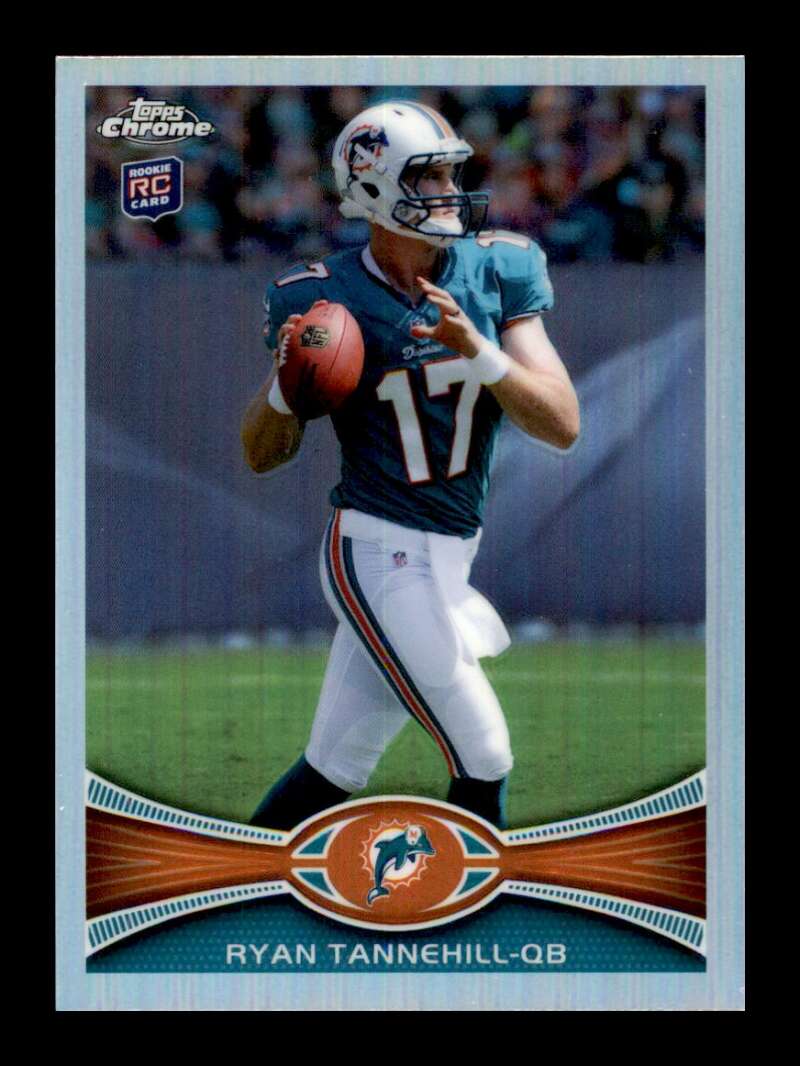 Load image into Gallery viewer, 2012 Topps Chrome Refractors Ryan Tannehill #109 Rookie RC Miami Dolphins  Image 1
