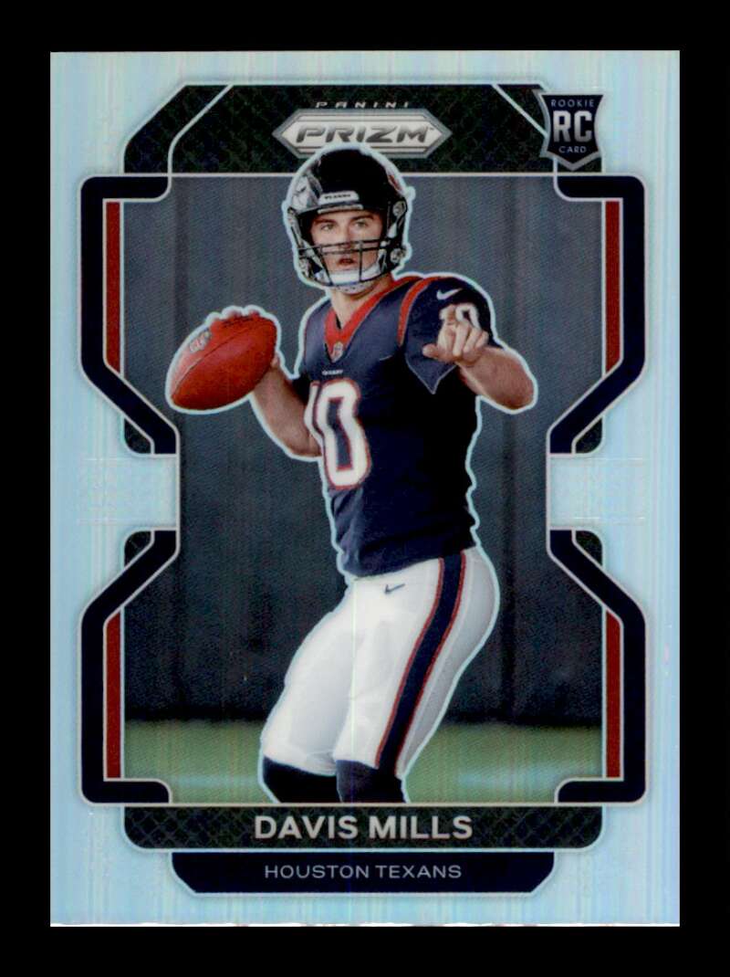 Load image into Gallery viewer, 2021 Panini Prizm Variation Silver Prizm Davis Mills #V-352 Rookie RC Houston Texans  Image 1
