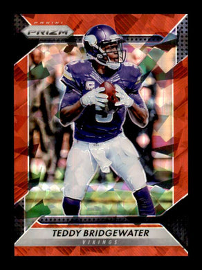 2016 Panini Prizm Red Crystals Prizm Teddy Bridgewater 