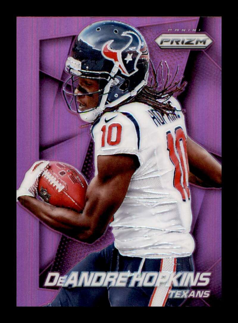 Load image into Gallery viewer, 2014 Panini Prizm Purple Prizm DeAndre Hopkins #189 Houston Texans  Image 1
