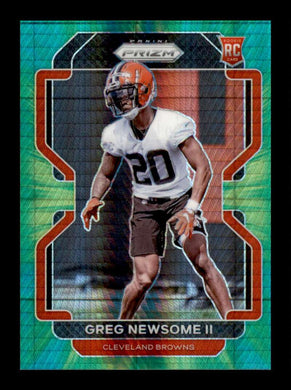 2021 Panini Prizm Hyper Prizm Greg Newsome 