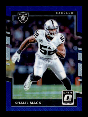 2017 Donruss Optic Blue Prizm Khalil Mack 