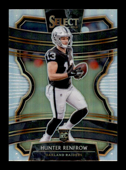 2019 Panini Select Silver Prizm Hunter Renfrow 