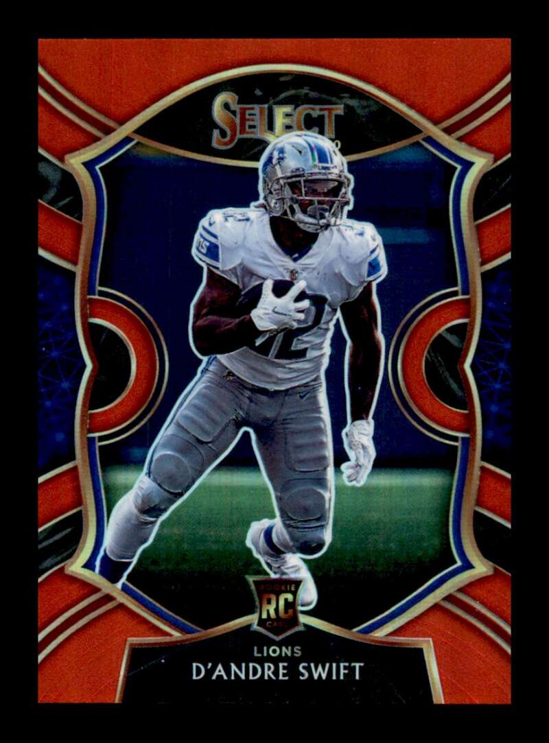 Load image into Gallery viewer, 2020 Panini Select D&#39;Andre Swift #51 Rookie RC /99 Detroit Lions  Image 1
