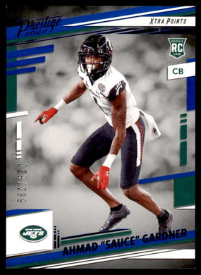 2022 Panini Prestige Xtra Points Blue Ahmad Gardner 