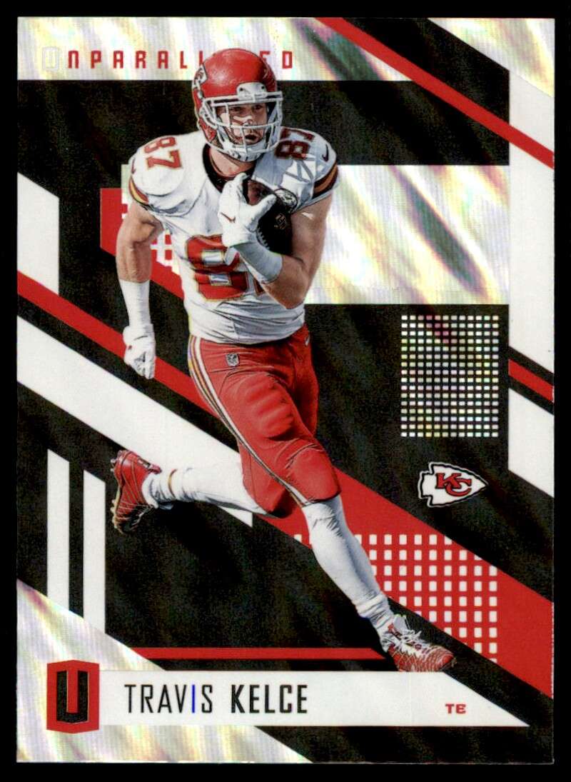 Load image into Gallery viewer, 2017 Panini Unparalleled Mega Moon Lava Travis Kelce #75 Kansas City Chiefs  Image 1
