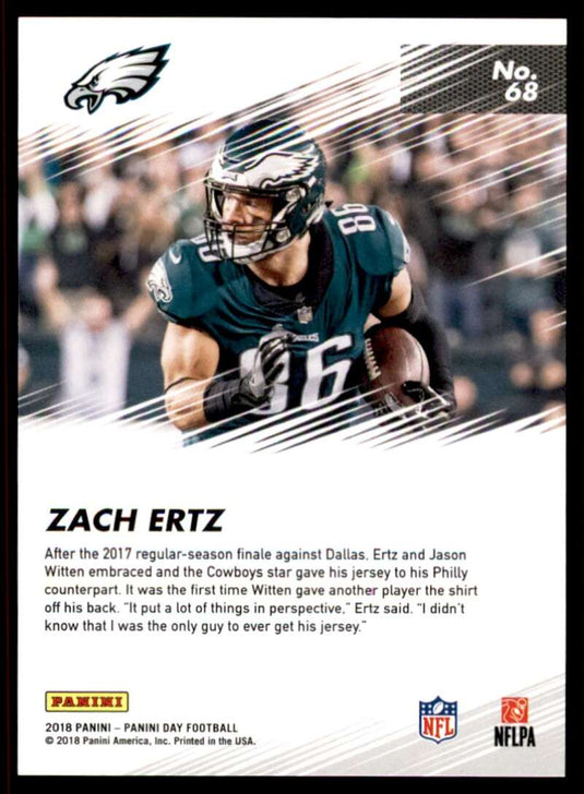 2018 Panini Day The Top 100 Rainbow Spokes Zach Ertz 