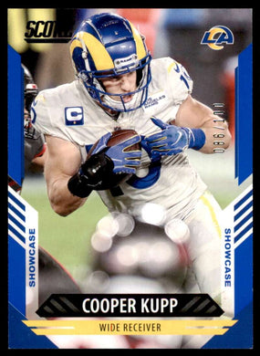 2021 Panini Score Showcase Cooper Kupp 