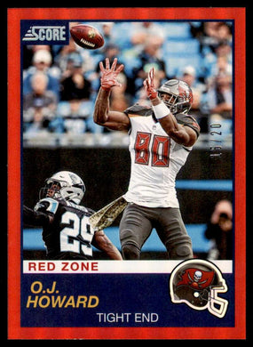 2019 Panini Score Red Zone O.J. Howard 