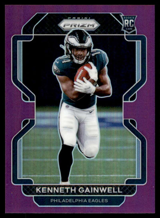 2021 Panini Prizm Purple Prizm Kenneth Gainwell