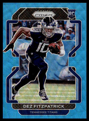 2021 Panini Prizm Blue Wave Dez Fitzpatrick 