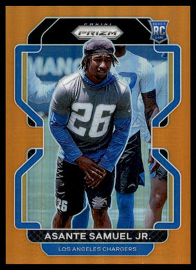 2021 Panini Prizm Orange Prizm Asante Samuel Jr. 