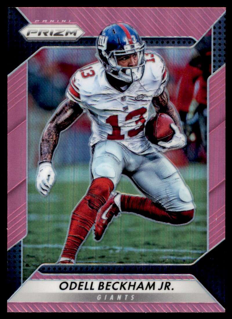 Load image into Gallery viewer, 2016 Panini Prizm Pink Prizm Odell Beckham Jr. #17 New York Giants  Image 1
