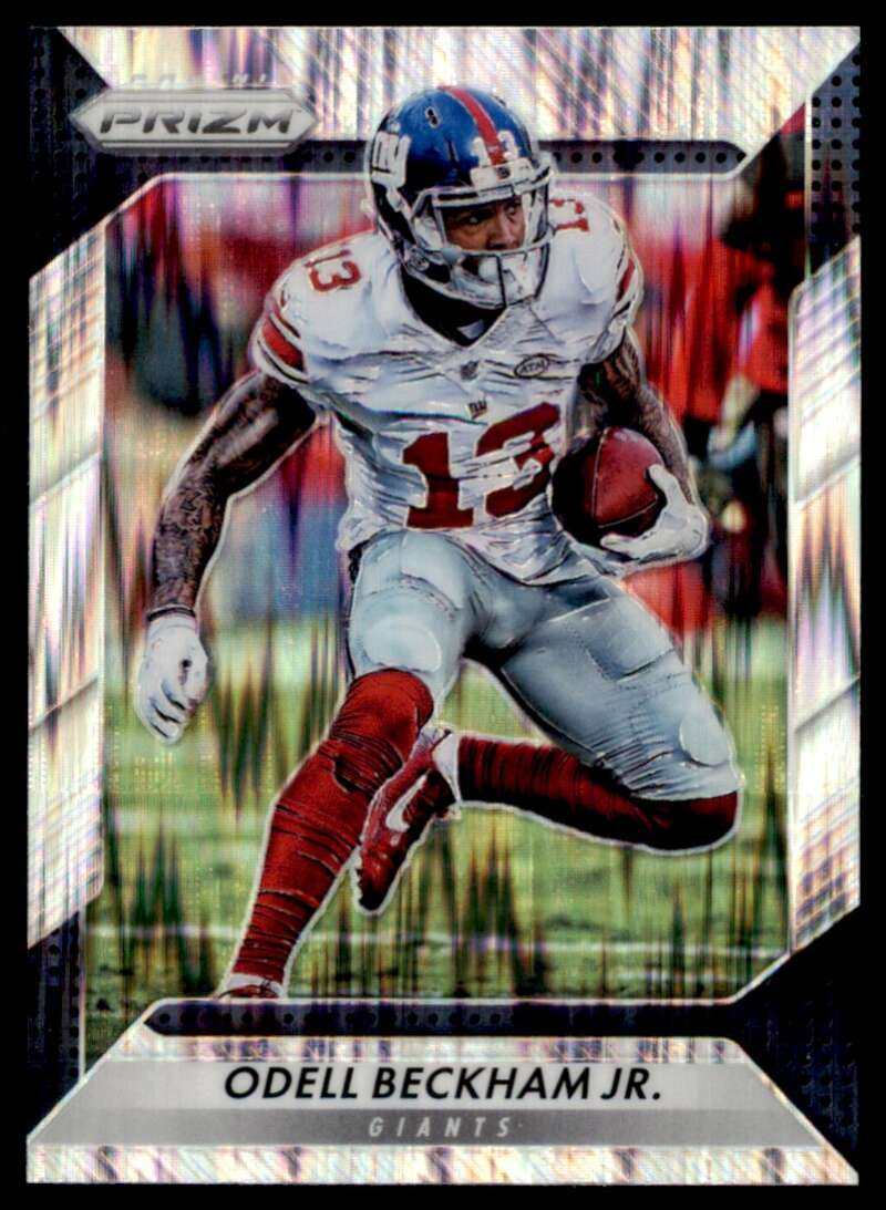 Load image into Gallery viewer, 2016 Panini Prizm Flash Prizm Odell Beckham Jr. #17 New York Giants  Image 1
