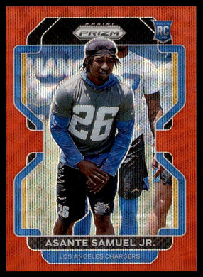 2021 Panini Prizm Red Wave Prizm Asante Samuel Jr. 