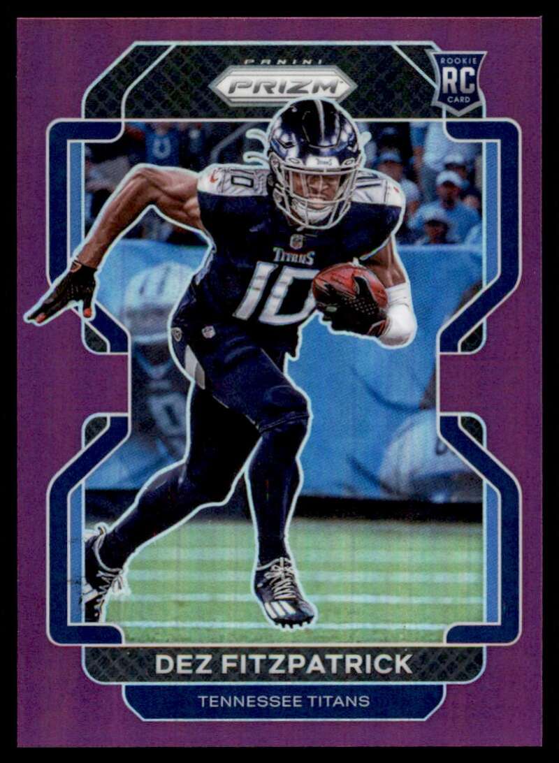 Load image into Gallery viewer, 2021 Panini Prizm Purple Prizm Dez Fitzpatrick #366 Rookie RC /125 Tennessee Titans  Image 1
