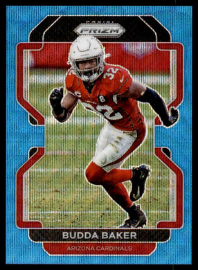 2021 Panini Prizm Blue Wave Prizm Budda Baker 