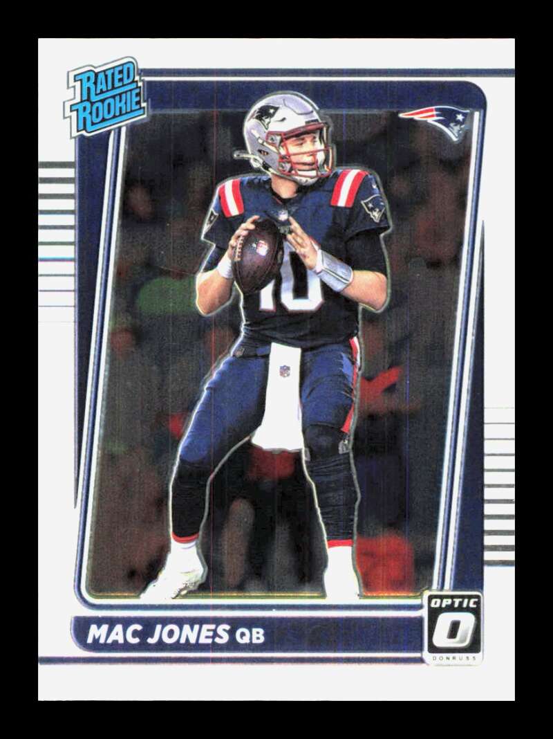 Load image into Gallery viewer, 2021 Donruss Optic Mac Jones #206 Rookie RC New England Patriots  Image 1
