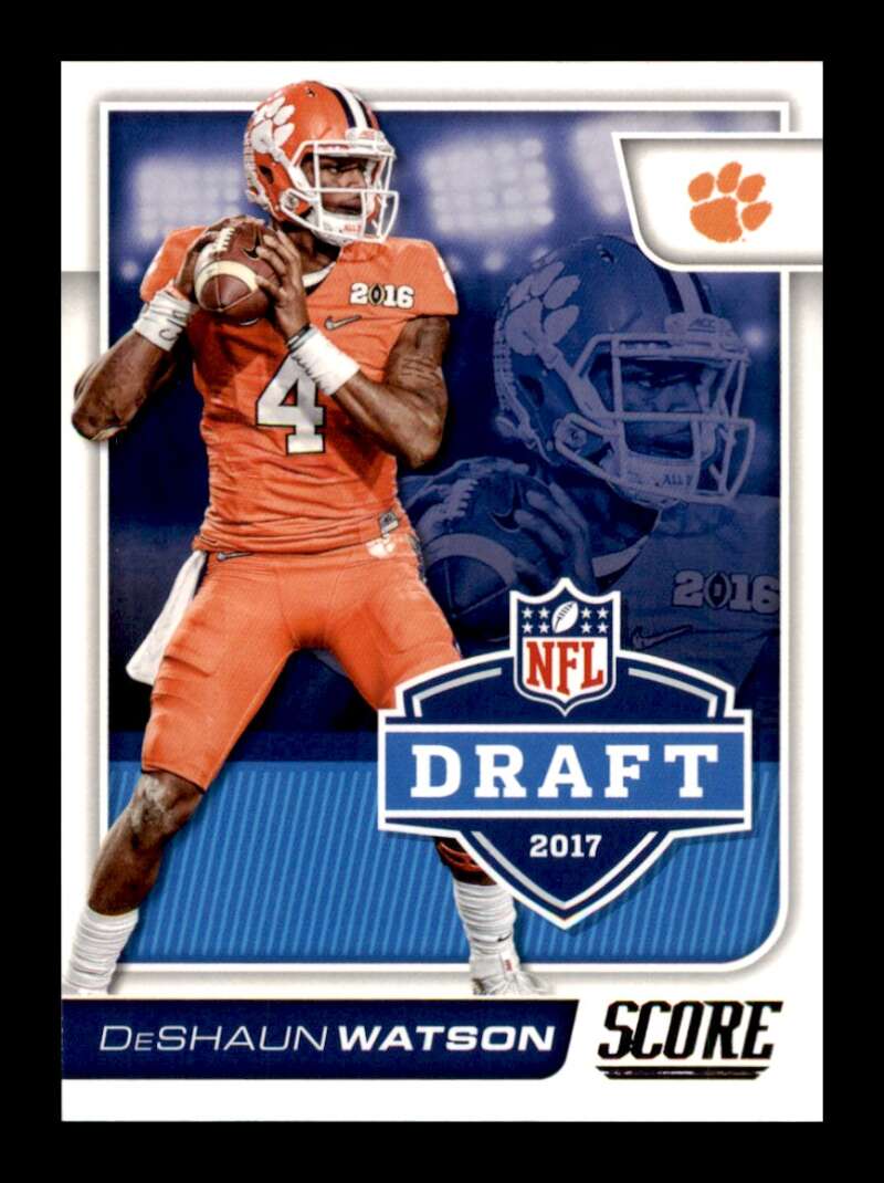 Load image into Gallery viewer, 2017 Score NFL Draft Deshaun Watson #3 Rookie RC Clemson Tigers  Image 1
