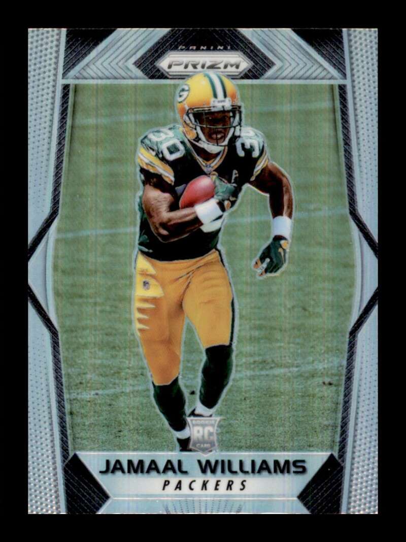 Load image into Gallery viewer, 2017 Panini Prizm Silver Prizm Jamaal Williams #237 Rookie RC Green Bay Packers  Image 1
