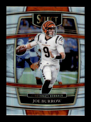 2021 Panini Select Silver Prizm Joe Burrow 