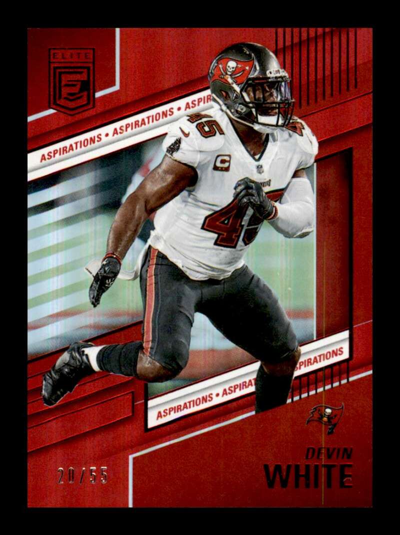 Load image into Gallery viewer, 2022 Donruss Elite Aspirations Devin White #36 SP /55 Tampa Bay Buccaneers  Image 1
