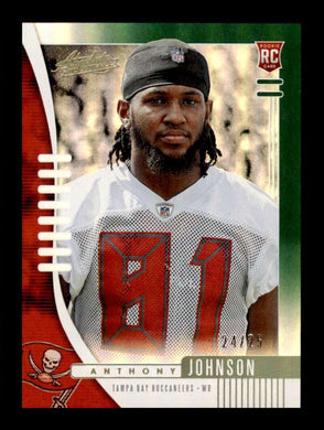 2019 Panini Absolute Green Spectrum Anthony Johnson 