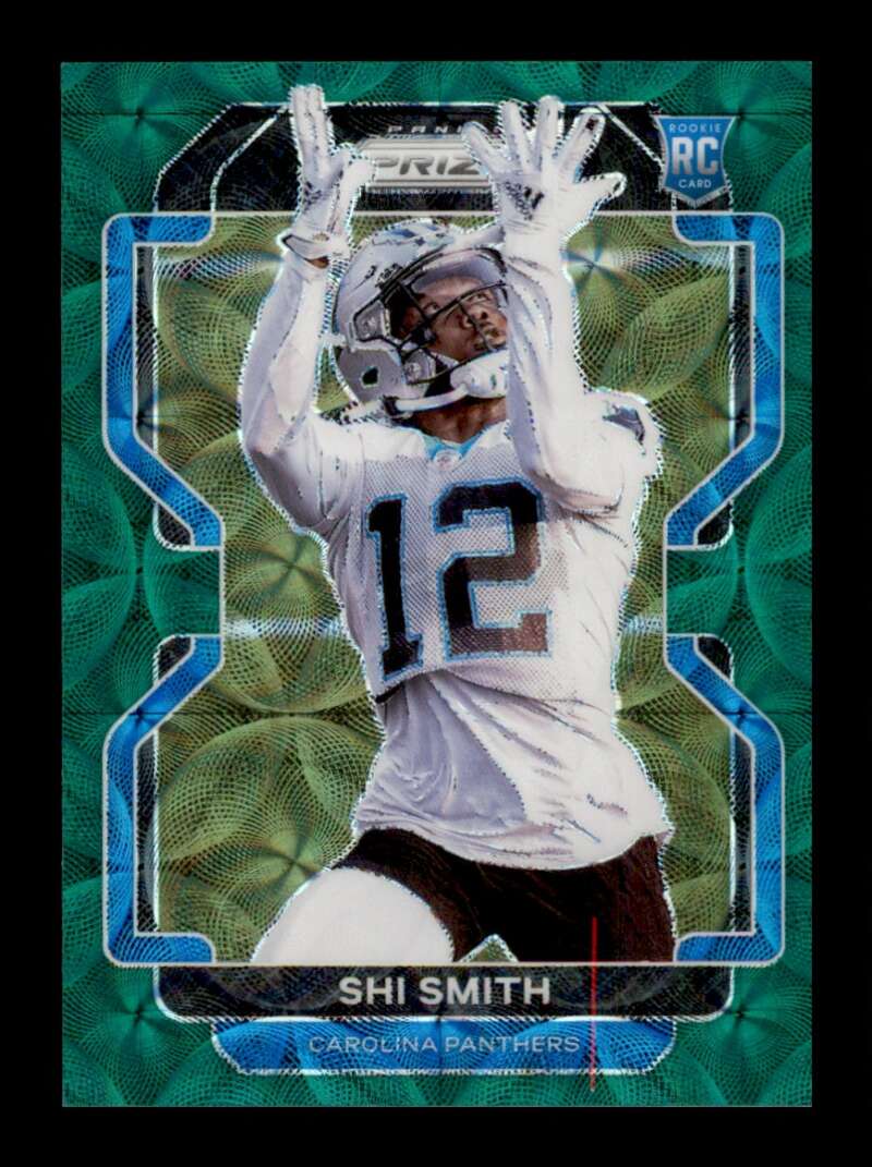 Load image into Gallery viewer, 2021 Panini Prizm Green Scope Prizm Shi Smith #408 Rookie RC /75 Carolina Panthers  Image 1
