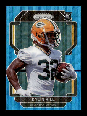 2021 Panini Prizm Blue Wave Prizm Kylin Hill 