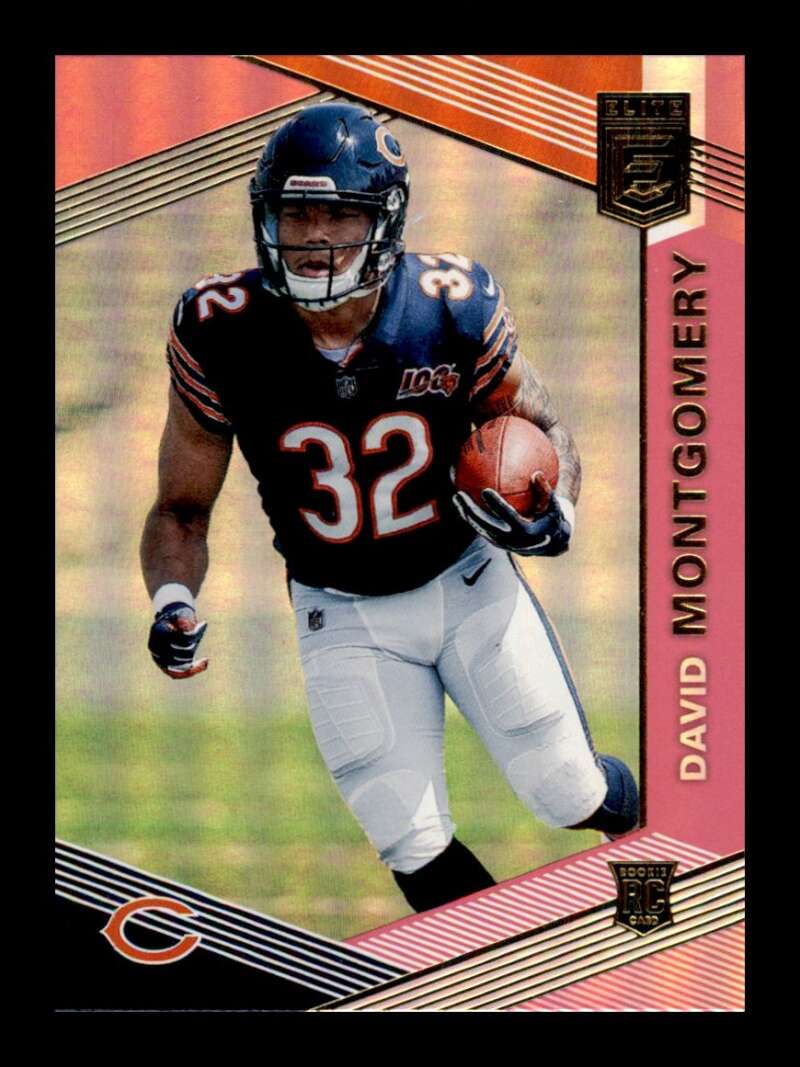 Load image into Gallery viewer, 2019 Donruss Elite Pink David Montgomery #112 Rookie RC Chicago Bears  Image 1
