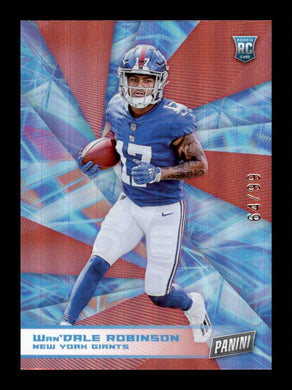 2022 Panini Player Of The Day Red Wan'Dale Robinson 