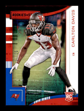 2018 Panini Rookies & Stars Red Blue Carlton Davis 