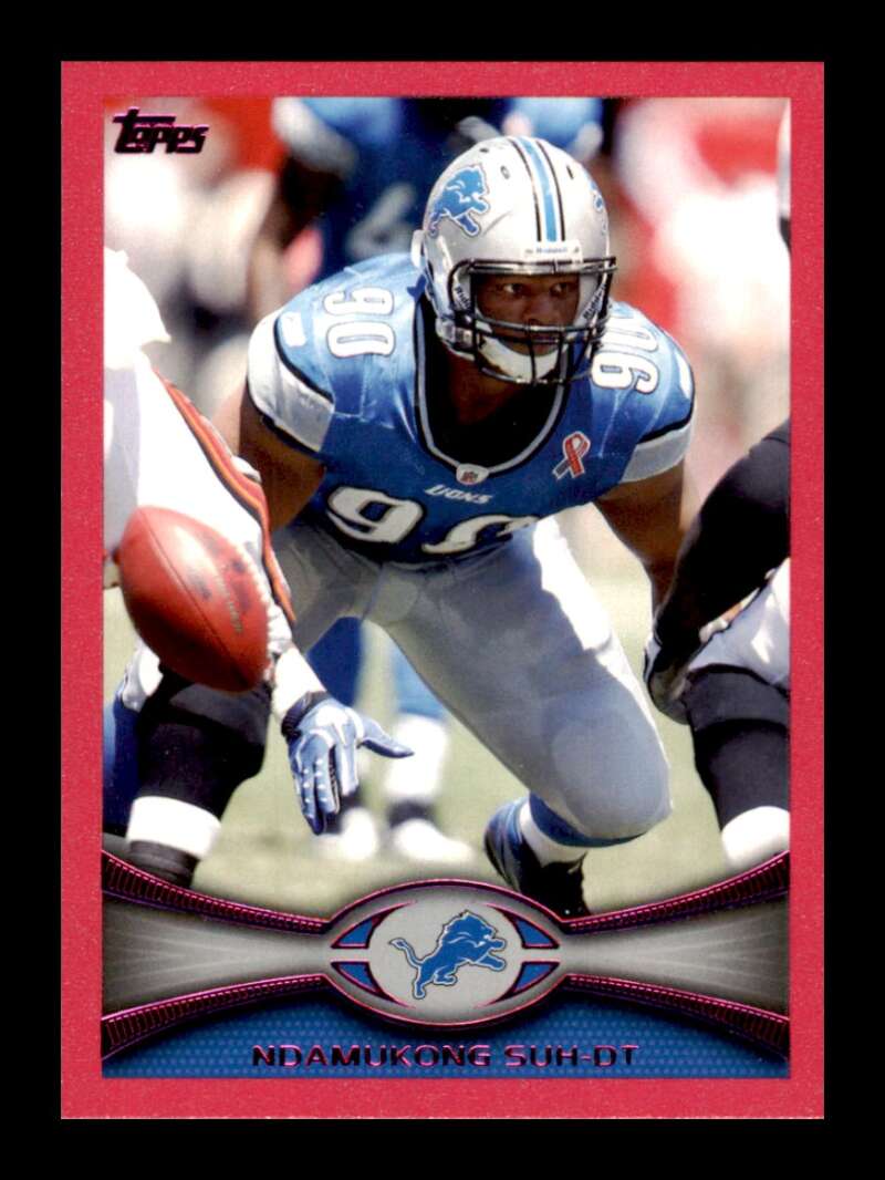 Load image into Gallery viewer, 2012 Topps Pink Ndamukong Suh #310 SP /399 Detroit Lions  Image 1
