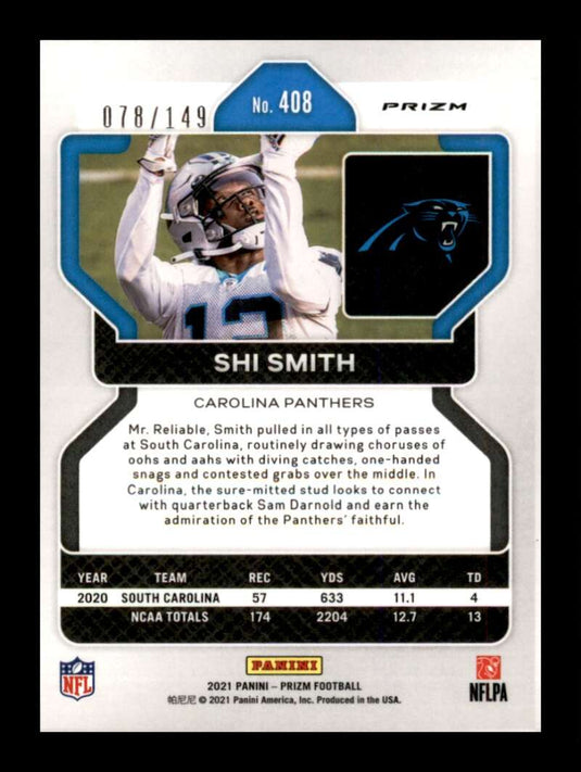 2021 Panini Prizm Red Wave Prizm Shi Smith