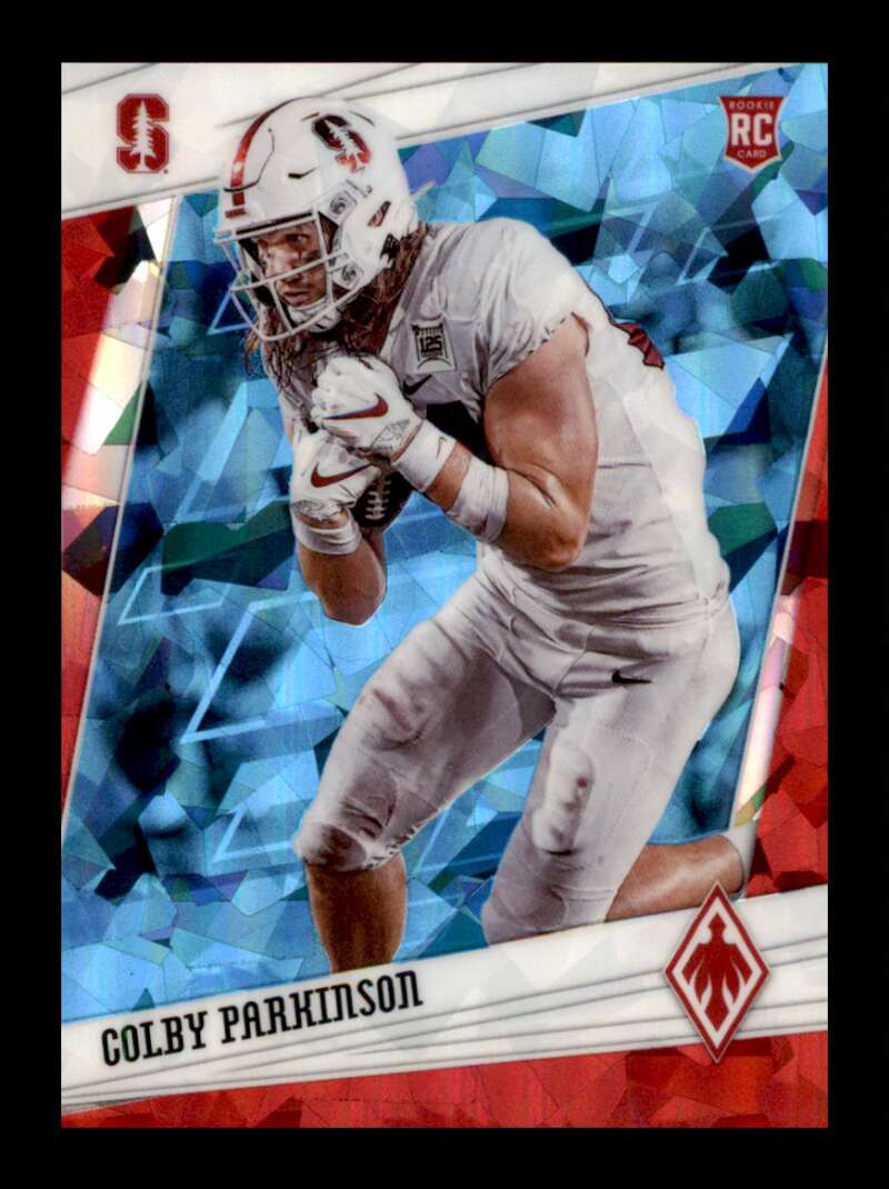 Load image into Gallery viewer, 2020 Panini Chronicles Draft Phoenix Ice Colby Parkinson #16 Rookie RC /15 Stanford Cardinal  Image 1
