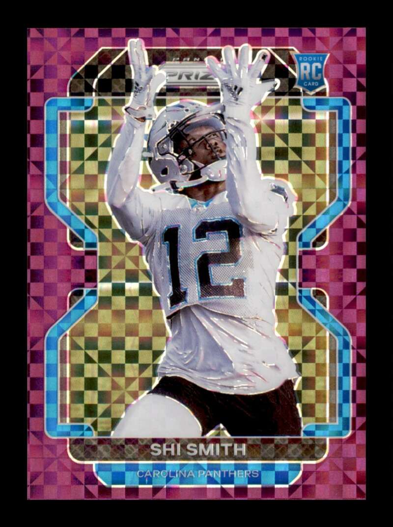 Load image into Gallery viewer, 2021 Panini Prizm Purple Power Prizm Shi Smith #408 Rookie RC /49 Carolina Panthers  Image 1
