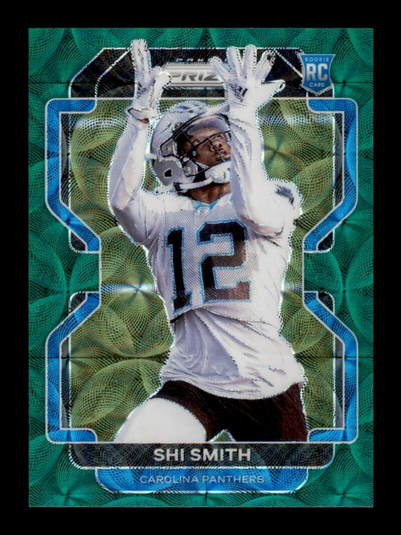 Load image into Gallery viewer, 2021 Panini Prizm Green Scope Prizm Shi Smith #408 Rookie RC /75 Carolina Panthers  Image 1
