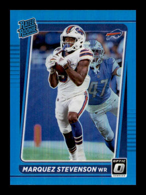 2021 Donruss Optic Aqua Prizm Marquez Stevenson 