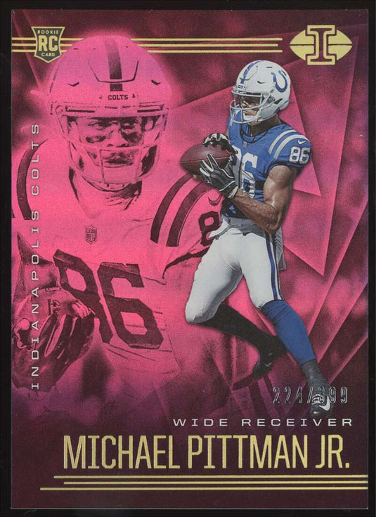 2020 Panini Illusions Pink Michael Pittman Jr. 